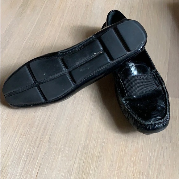 Prada | black patent loafers - Picture 2 of 6
